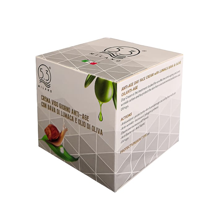 Crema Viso Giorno Anti-age Bava di Lumaca e Olio di Oliva 50ml