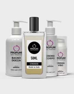 Equivalenti Profumo, Crema, Bagnodoccia e crema viso